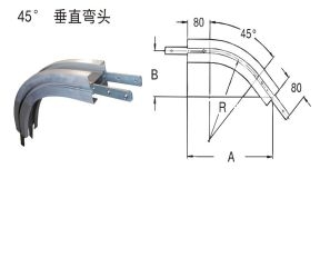 63-45度垂直彎頭